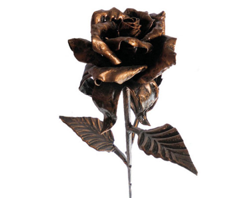 Цветок Роза кованая